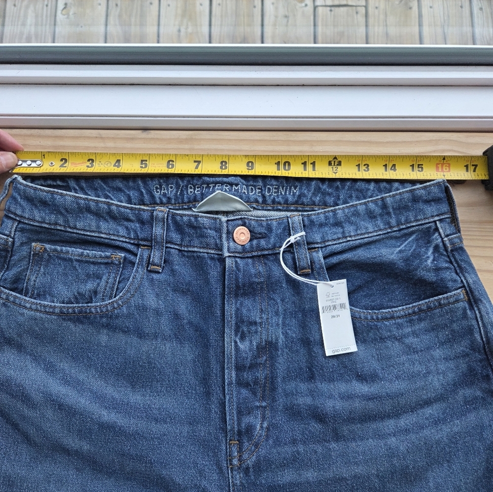 GAP Women's Boyfriend Blue Jeans - Picture 5 of 7